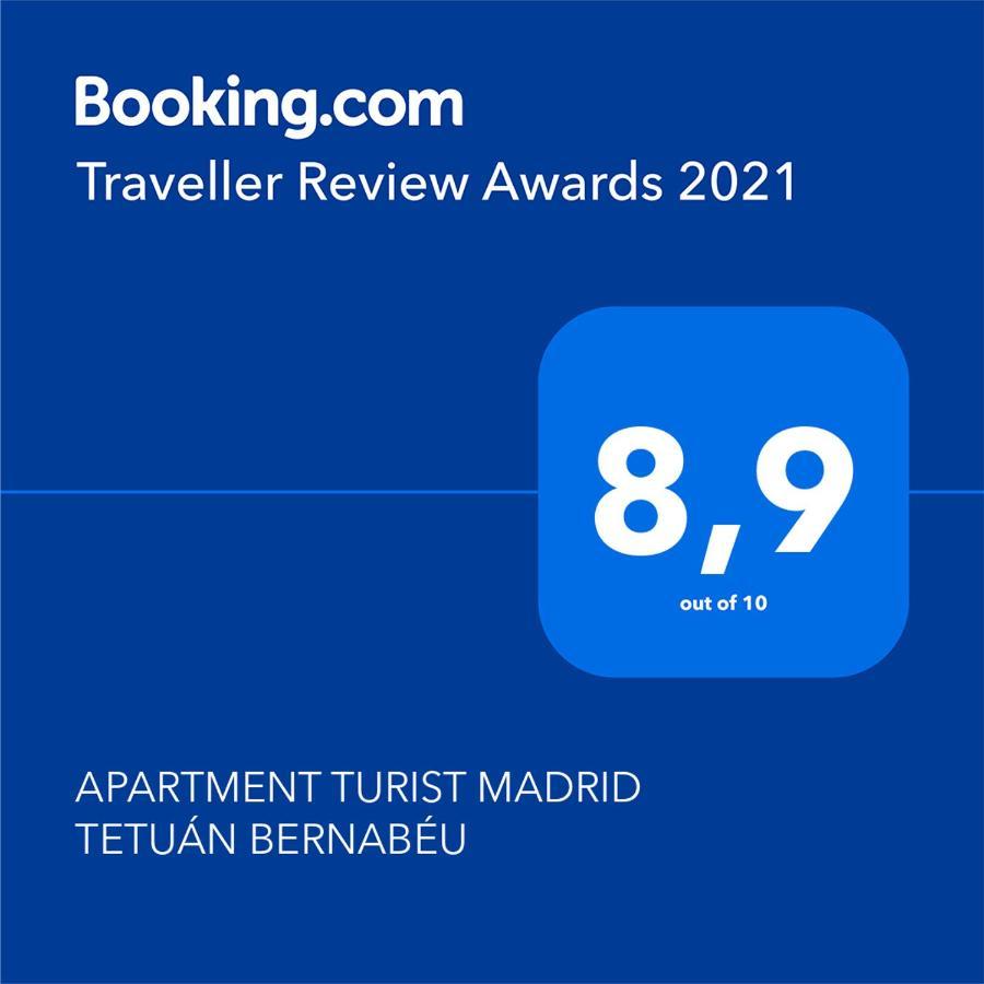 Apartment Turist Madrid Tetuan Bernabeu 外观 照片