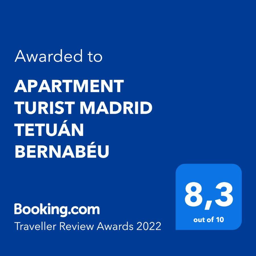 Apartment Turist Madrid Tetuan Bernabeu 外观 照片